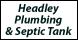 Headley Plumbing & Septic Tank logo