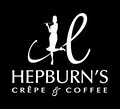 Hepburn's Crêpe & Coffee logo