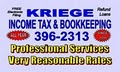 Kriege Income Tax Services logo
