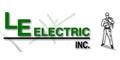 L E Electric logo