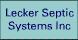 Lecker Septic Systems Inc logo