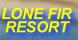 Lone Fir Resort logo