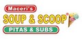 Maceri's Soup & Scoop®, Pitas & Subs logo