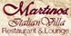 Martino's Italian Villa logo