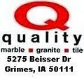 QUALITY MARBLE AND TILE logo