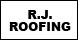 R J Roofing logo