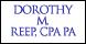 Reep Dorothy M CPA image 1