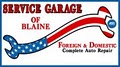 SERVICE GARAGE OF BLAINE logo