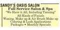 Sandy's Oasis Salon logo