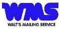 Walt's Mailing Services logo