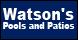 Watson's Pools & Patios logo