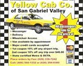 Yellow Cab Co. SGV  Azusa logo