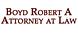 Boyd Robert A logo