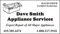 Dave Smith Appliance Services logo