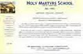 Holy Martyrs Parochial School logo
