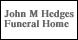 John M Hedges Funeral Home logo