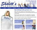 Shalett's Dry Cleaners logo