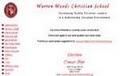 Warren Woods Christian School and Child Care Center logo
