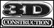 3 D Construction logo