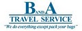 B and A Travel Service logo