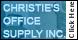 Christie's Office Supply Inc image 1