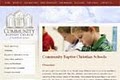 Community Baptist Christian School logo