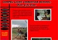 Gospel Light Christian School logo
