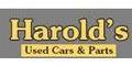 Harold's Used Cars & Parts logo