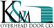 K and  M Overhead Door Company logo