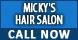 Micky's Salon logo