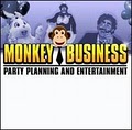 Monkey Business Singing Telegrams logo