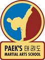 Paek's Tae-Kwon-Do School Inc logo