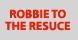 Robbie To the Resuce Plumbing logo