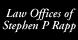 Stephen Patrick Rapp Law Office logo