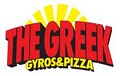 THE GREEK Gyros and Pizza logo