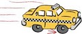 cab company corporation Taxi Service logo