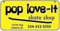 pop love-it skate shop logo