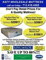 Katy Wholesale Mattress logo