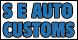 S E Auto Customs logo