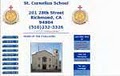 St Cornelius Catholic School logo