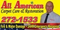 All American Carpet Care & Restoration logo