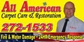 All American Carpet Care & Restoration logo