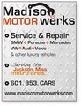 Madison Motor Werks, LLC -EUROPEAN Auto Repair & Service Shop image 5