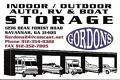 Gordon's Auto RV & Boat Storage logo
